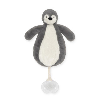 Jollein Pacifier Holder Penguin Grey
