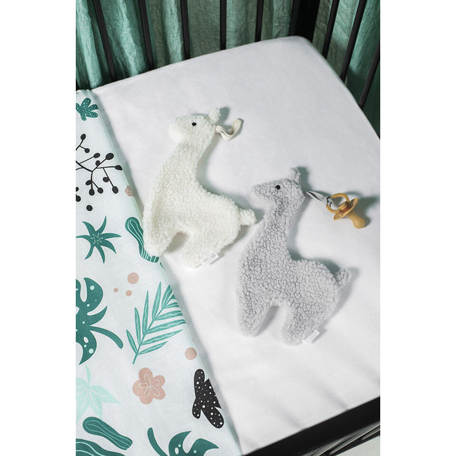 Jollein Pacifier Holder Llama Grey