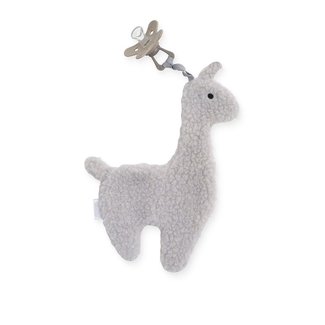 Jollein Pacifier Holder Llama Grey