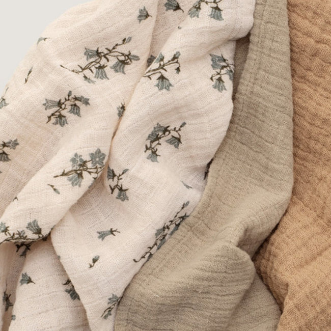 Garbo & Friends Baby Spuugdoekjes Bluebell 3 stuks