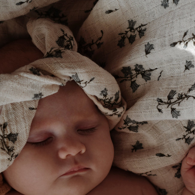 Garbo & Friends Baby Burp Cloths Bluebell 3 Pack