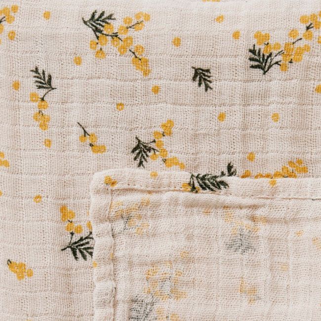 Garbo & Friends Baby Hydrofiele Doek Mimosa 110 x 110 cm