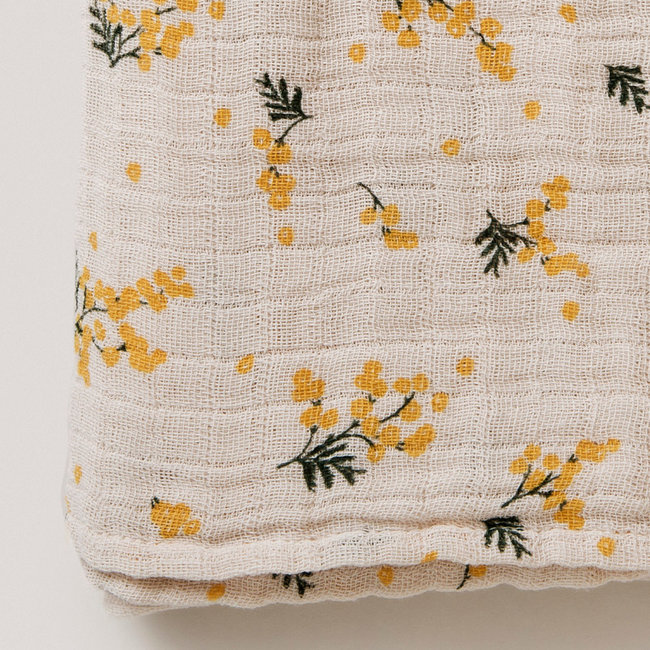 Garbo & Friends Baby Muslin Swaddle Mimosa 110 x 110 cm