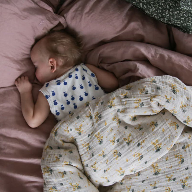 Garbo & Friends Baby Mulltuch Mimosa 110 x 110 cm