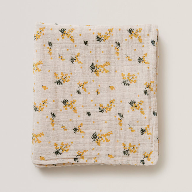 Garbo & Friends Baby Muslin Swaddle Mimosa 110 x 110 cm