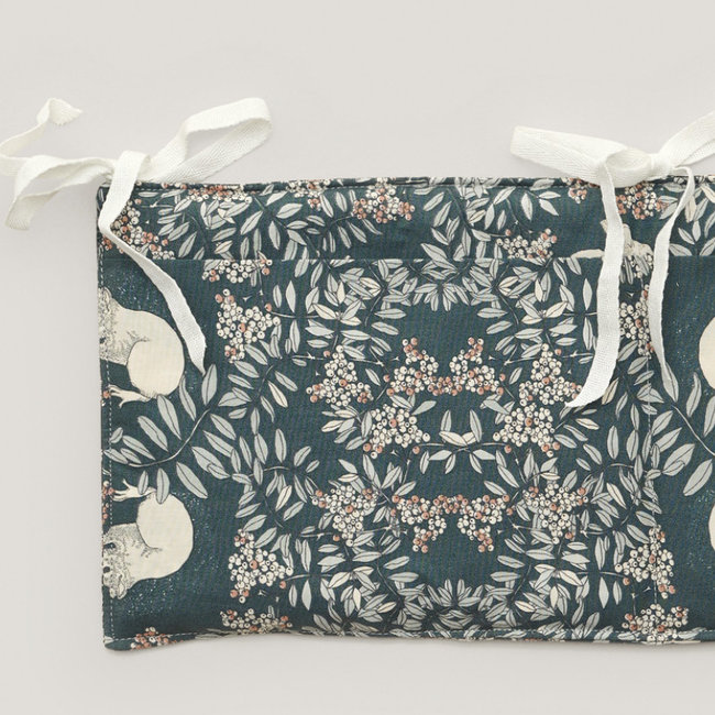 Garbo & Friends Baby Bed Pocket Fauna Blue