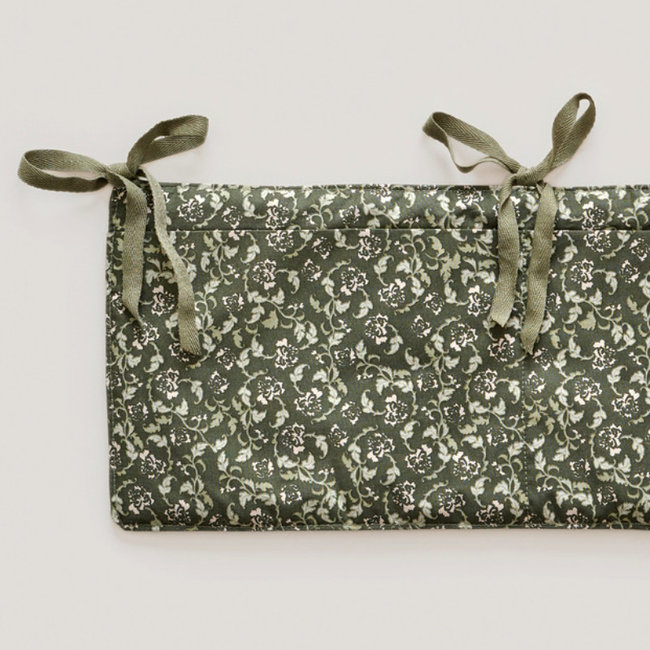 Garbo & Friends Bed Pocket Floral Moss Groen Rocket Toys