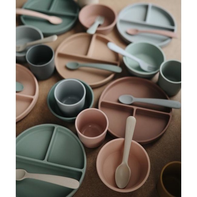 Mushie Baby Spoon Blush Shifting Sand