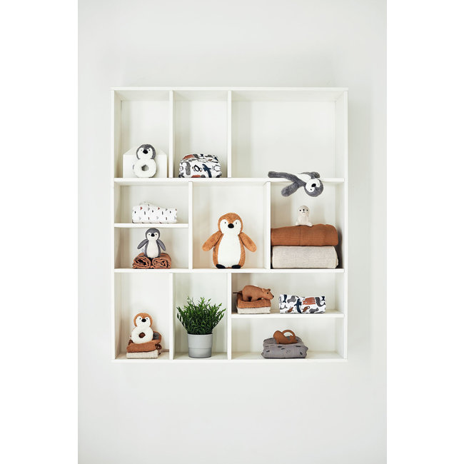 Jollein Knuffel Pinguin Bruin