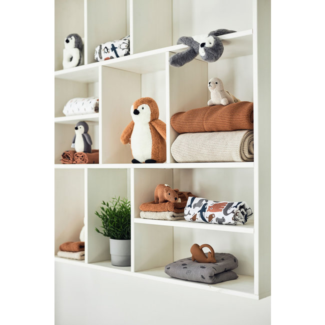 Jollein Cuddle Penguin Brown