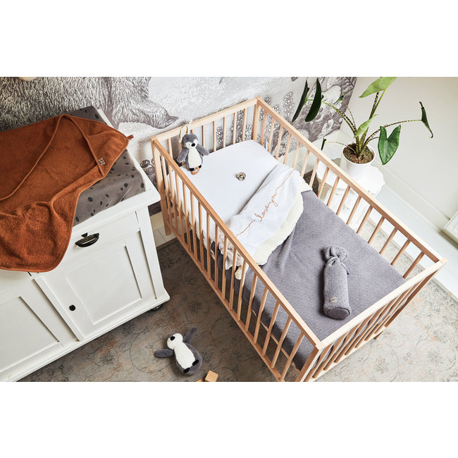 Jollein Kuscheltier Pinguin Grau