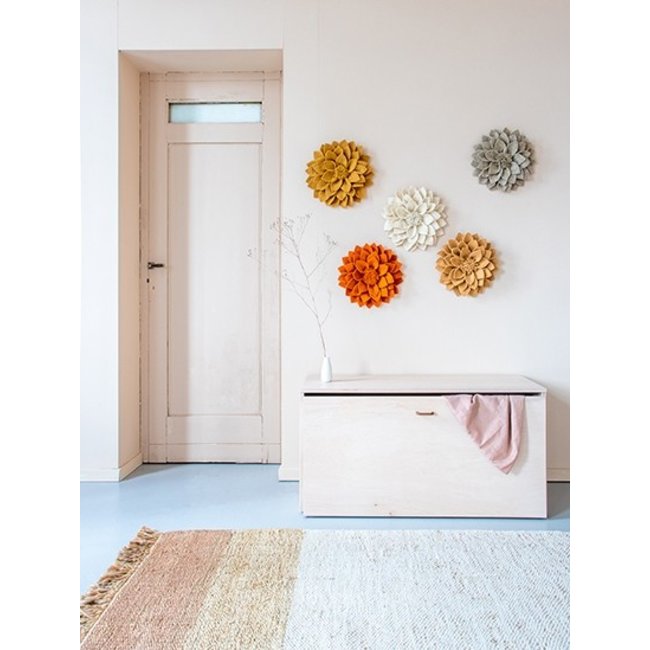 KidsDepot Filzblume Kuba Terra Braun