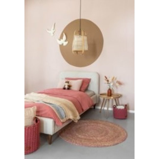 KidsDepot Vogel Kikki Beige Wanddekoration