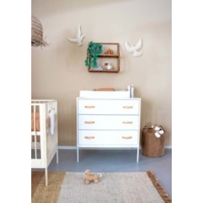 KidsDepot Bird Kick Beige Wall decoration