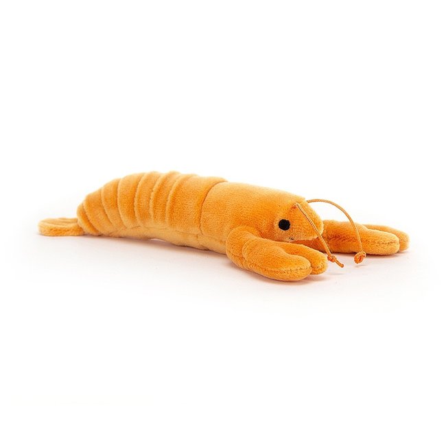 Jellycat Sensational Seafood Langoustine Knuffel Oranje 10 cm