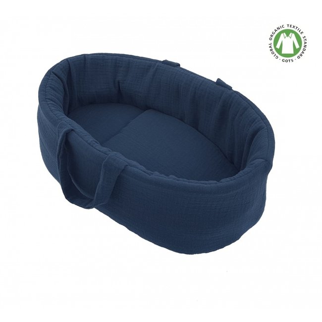 Hollie Poppenspeelgoed Doll Carrycot Blue