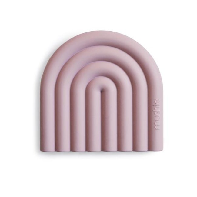 Mushie Bijtring Regenboog Mauve Lila