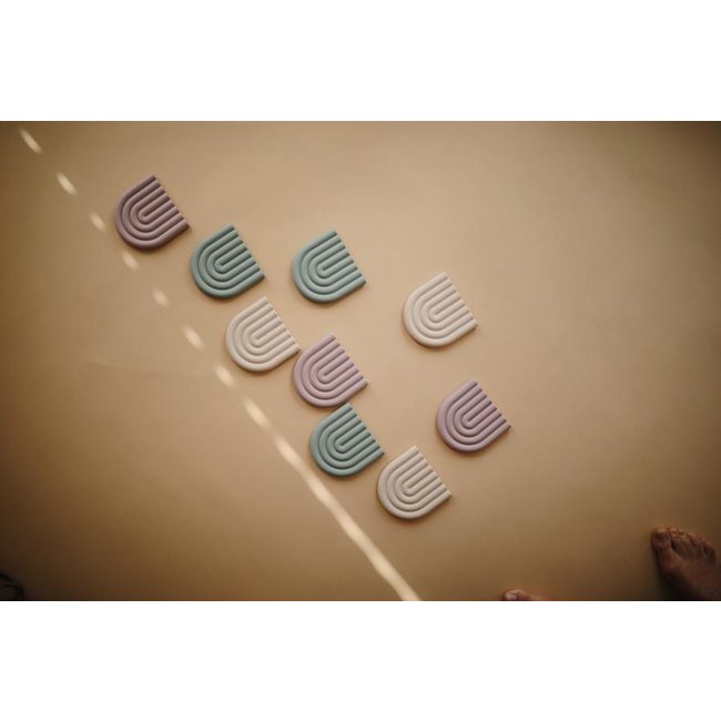 Mushie Bijtring Regenboog Cambridge Blue