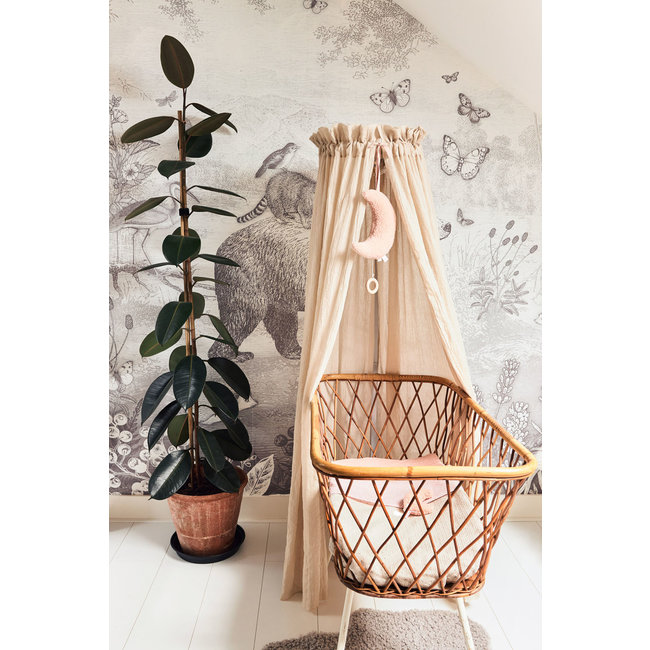 Jollein Sluier Vintage Nougat Beige 155 cm