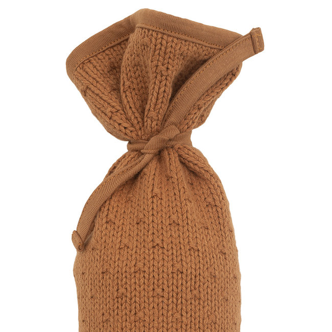 Jollein Hot Water Bottle Cover Bliss Knit Caramel Brown