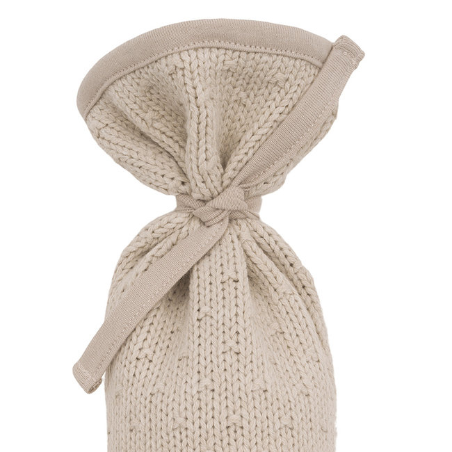 Jollein Hot Water Bottle Cover Bliss Knit Nougat Beige