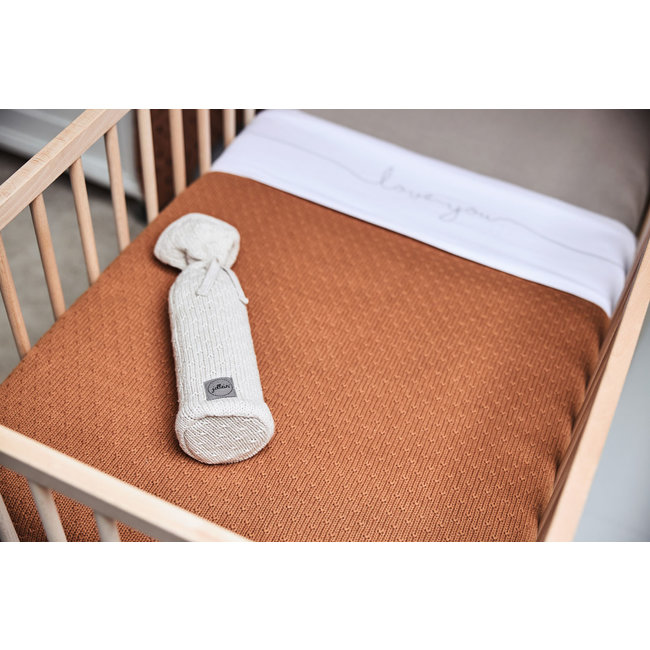 Jollein Hot Water Bottle Cover Bliss Knit Nougat Beige