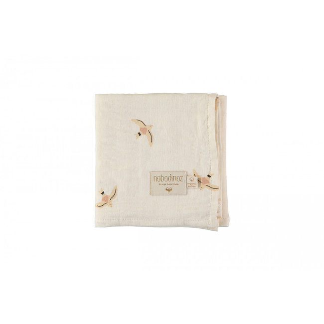 Nobodinoz Swaddle Box 3 Pack Natural 70 x 70 cm