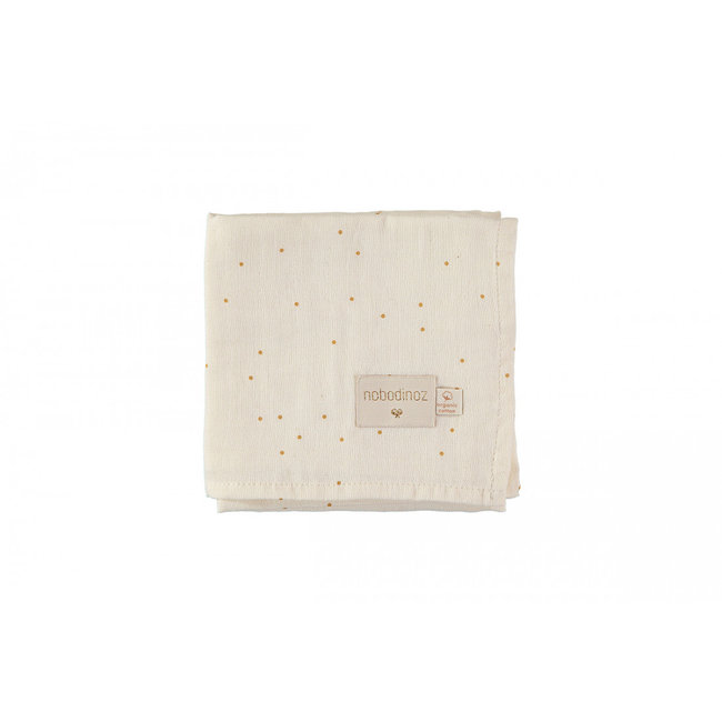Nobodinoz Mulltuch Honey Sweet Dots 70 x 70 cm