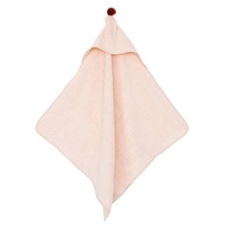 Nobodinoz Baby Bath Cape So Cute Pink