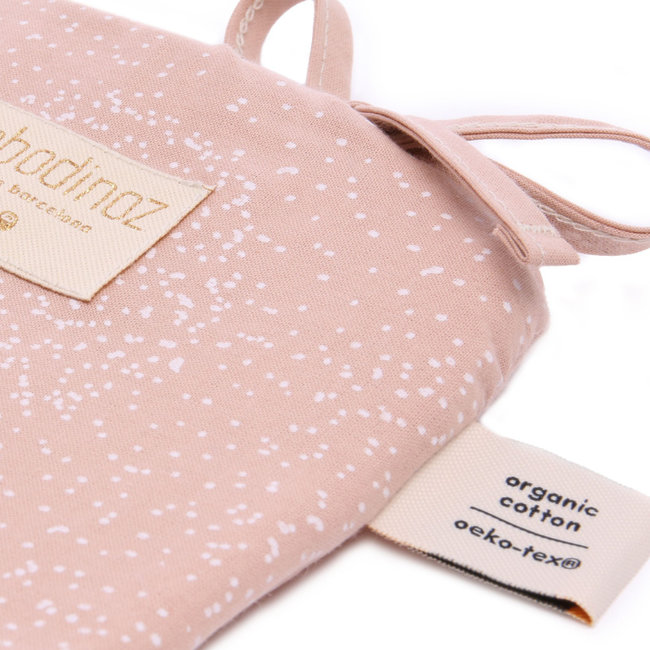 Nobodinoz Bedbumper White Bubble Misty Pink Roze