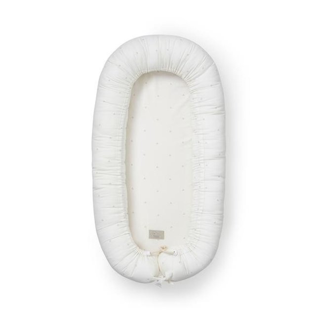 Cam Cam Copenhagen Babynest Dot Beige Grau