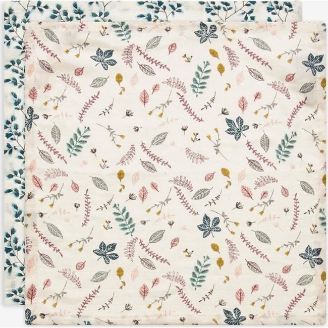 Cam Cam Copenhagen Spucktücher Fiori & Pressed Leaves 4er Pack