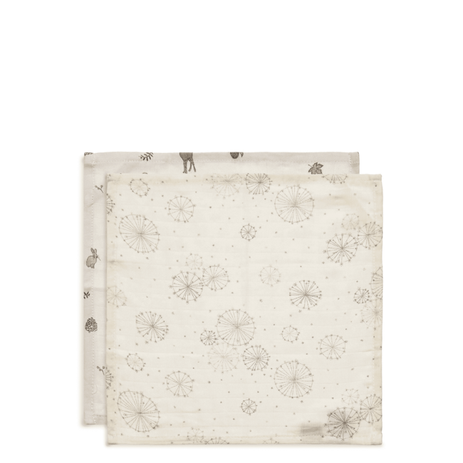 Cam Cam Copenhagen Burp Cloths Dandelion & Fawns 4 Pack