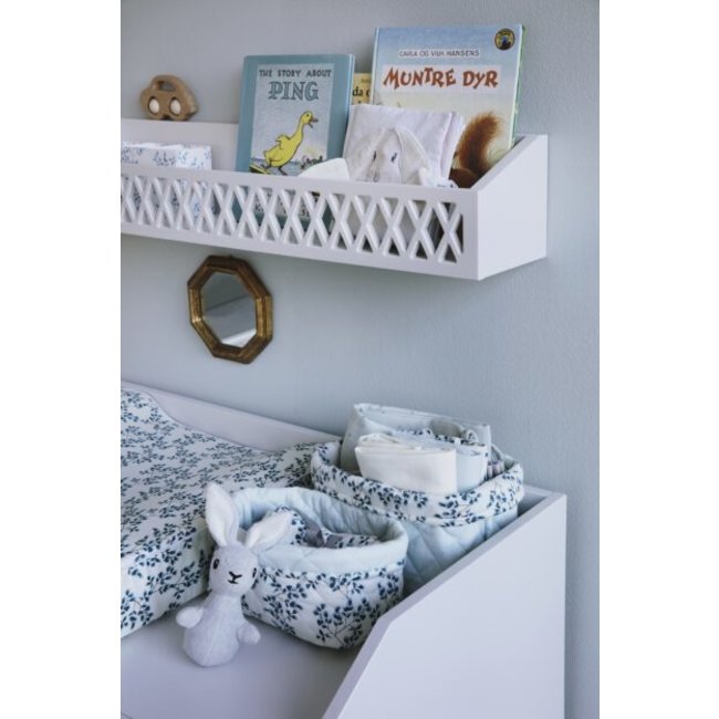 Cam Cam Copenhagen Hydrofiele Doeken Fiori Blauw 2 Stuks