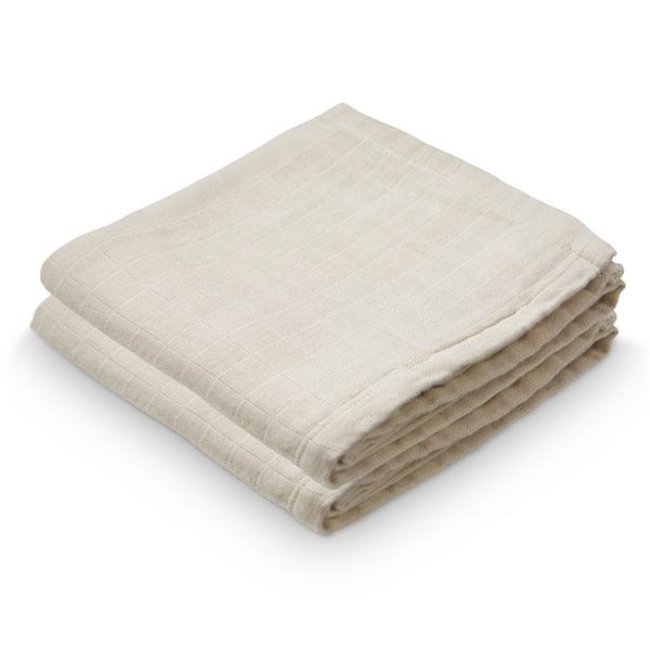 Cam Cam Copenhagen Mulltücher Light Sand 2er-Pack