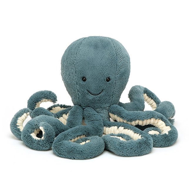 Jellycat Oktopus Storm Kuscheltier Blau Large 49 cm