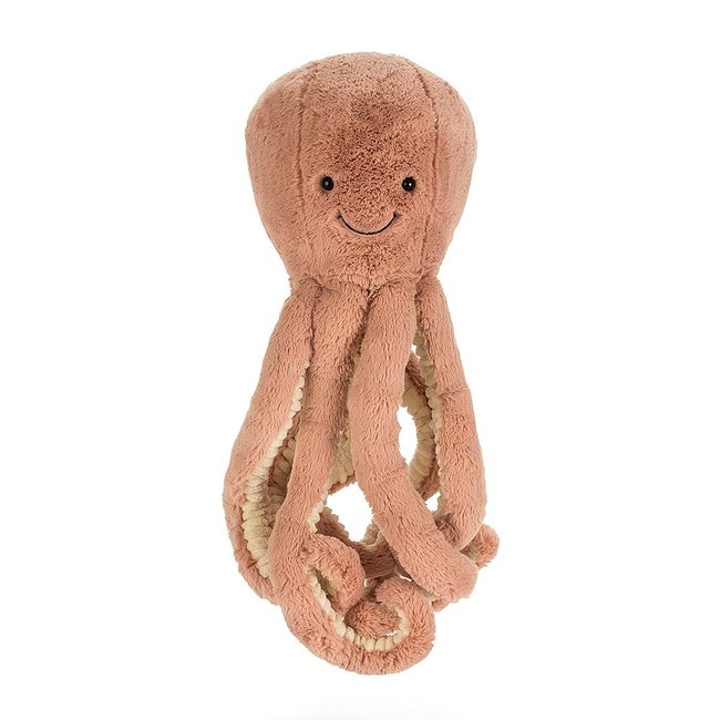Jellycat Oktopus Odell Kuscheltier Rosa Medium 50 cm