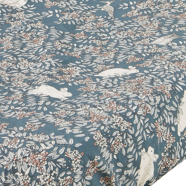 Garbo & Friends Baby Aankleedkussenhoes Fauna Blauw