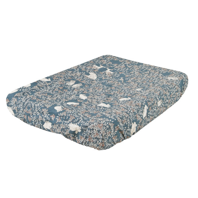 Garbo & Friends Baby Changing Mat Cover Fauna Blue