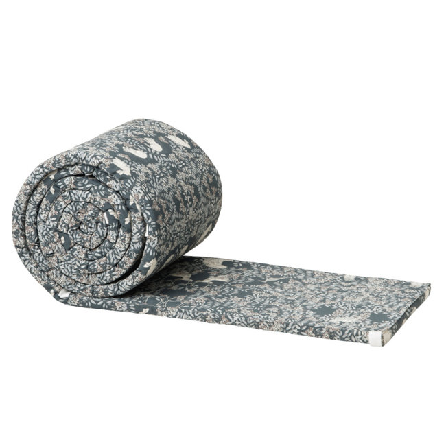 Garbo & Friends Baby Bedbumper Fauna Blauw