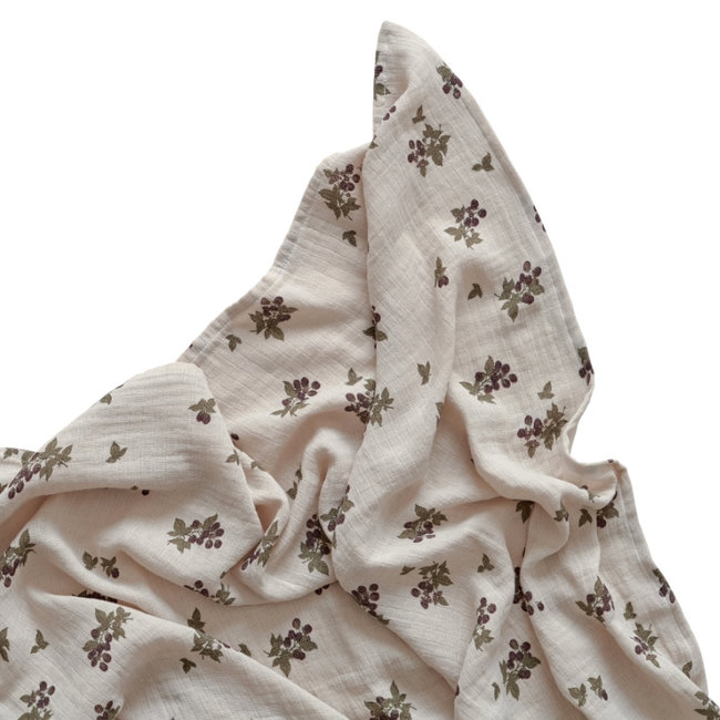 Garbo & Friends Baby Hydrofiele Doek Blackberry 110 x 110 cm