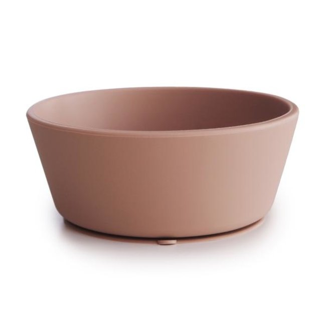 Mushie Kom Siliconen Blush Roze