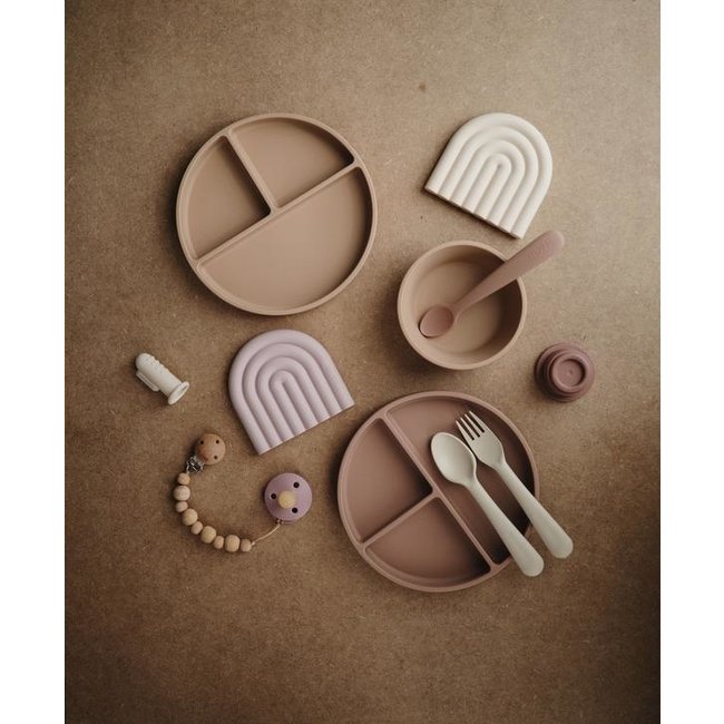 Mushie Silicone Bowl Blush Pink