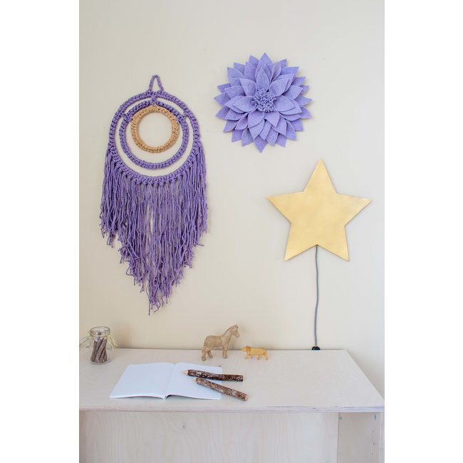 KidsDepot Wall Decoration Moya Lila