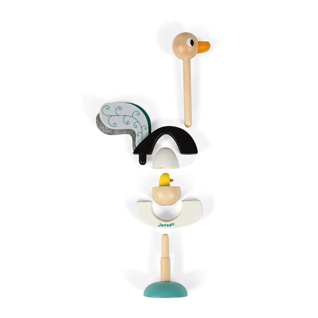 Janod Ostrich Zigolos stacker wood