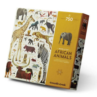 Crocodile Creek Puzzels Puzzel World Of African Animals 750 st.