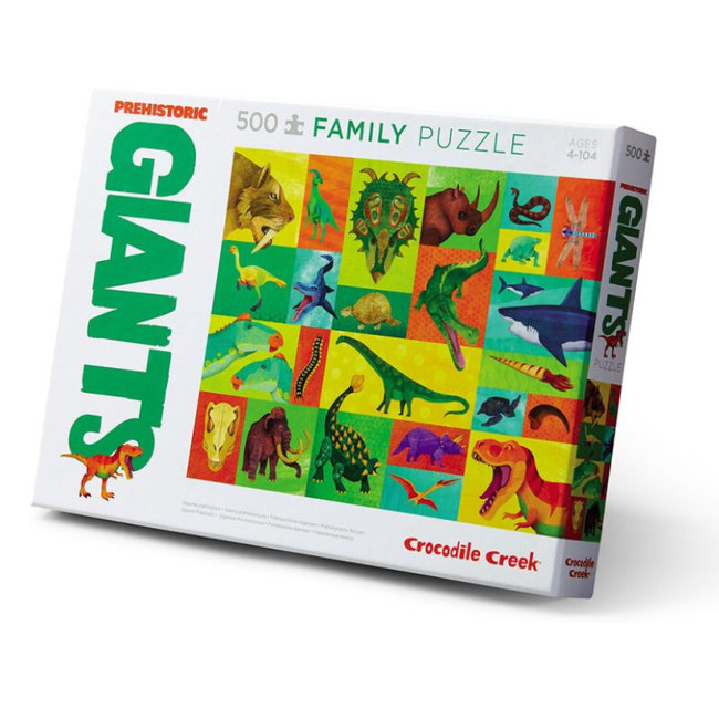 Crocodile Creek Puzzels Puzzle Giants Prähistorie 500 Teile