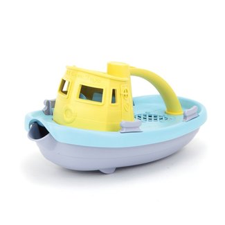 Green Toys Tugboat Yellow