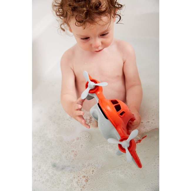 Green Toys Löschflugzeug Orange