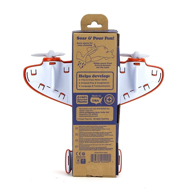 Green Toys Fire Plane Orange